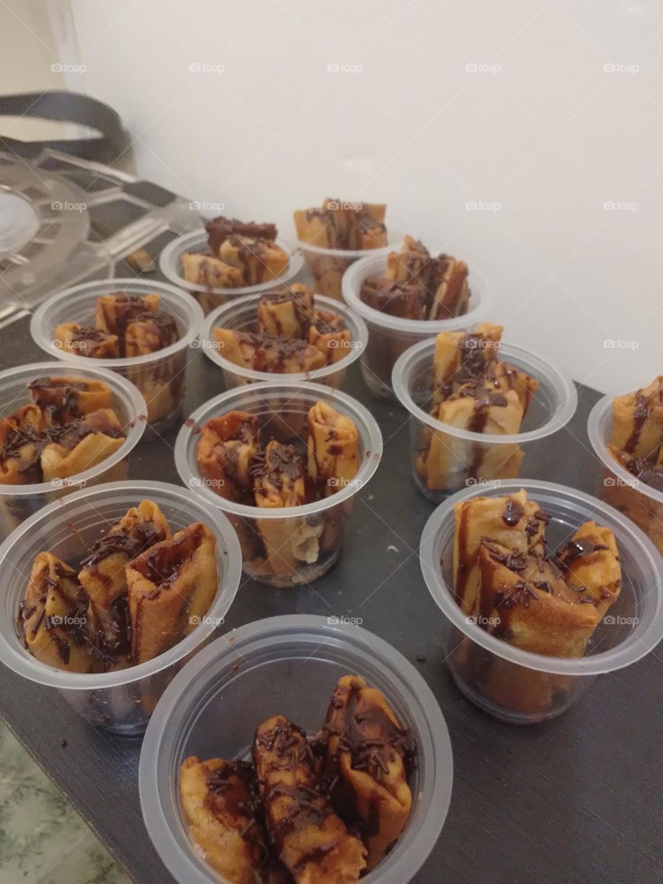 chocolate banana cake

￼