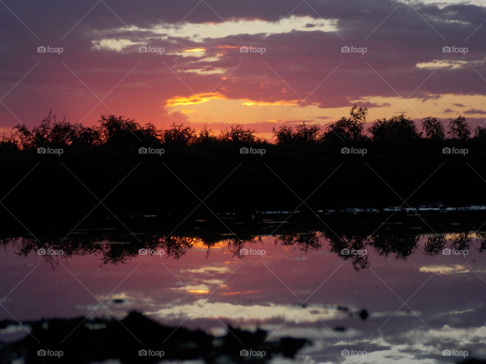 #reflects #sunset #clouds #nature