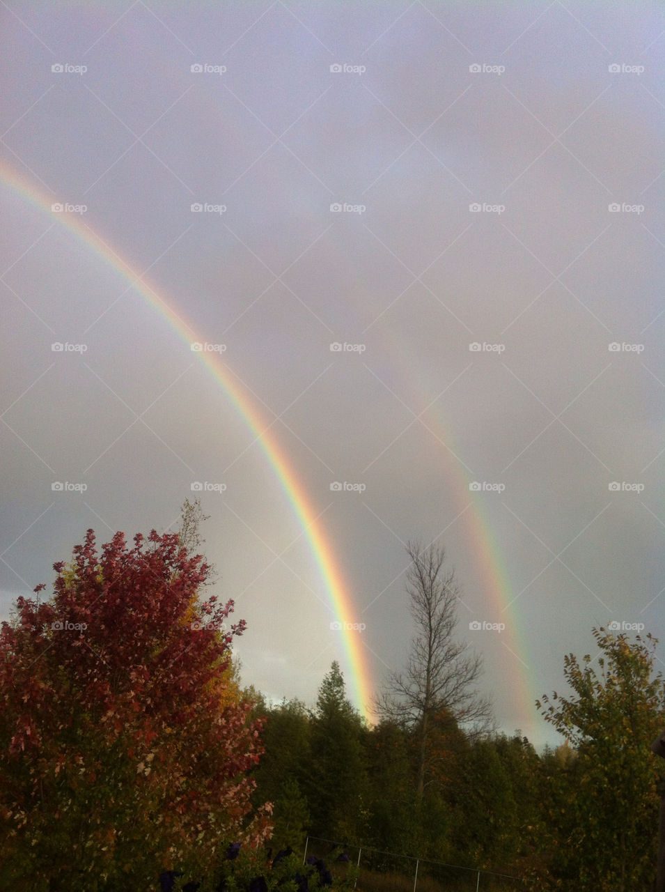 rainbow rain canada beautiful by yslandgurl