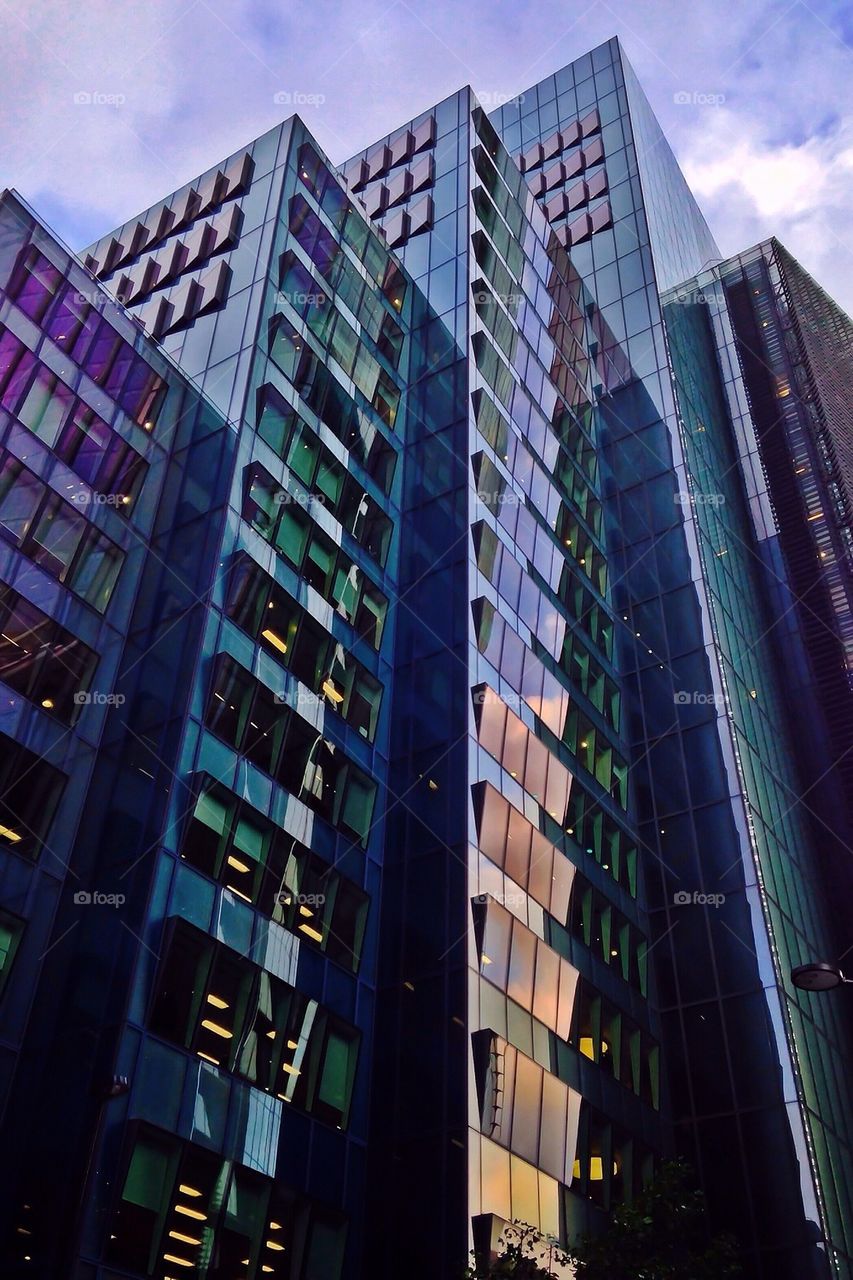 iphone glass london reflection by lateproject