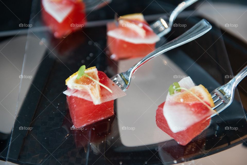 Gourmet catering experience 