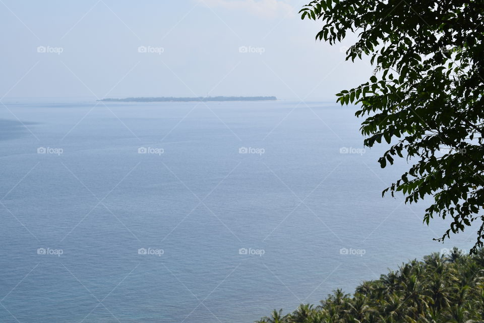 landscape at the beach