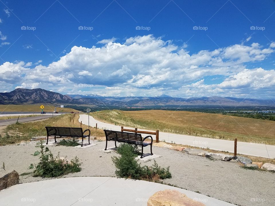 mountain view in colorado