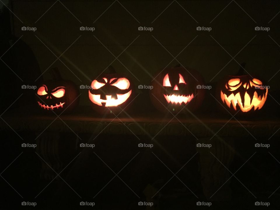 Halloween Jack-o-lanterns 