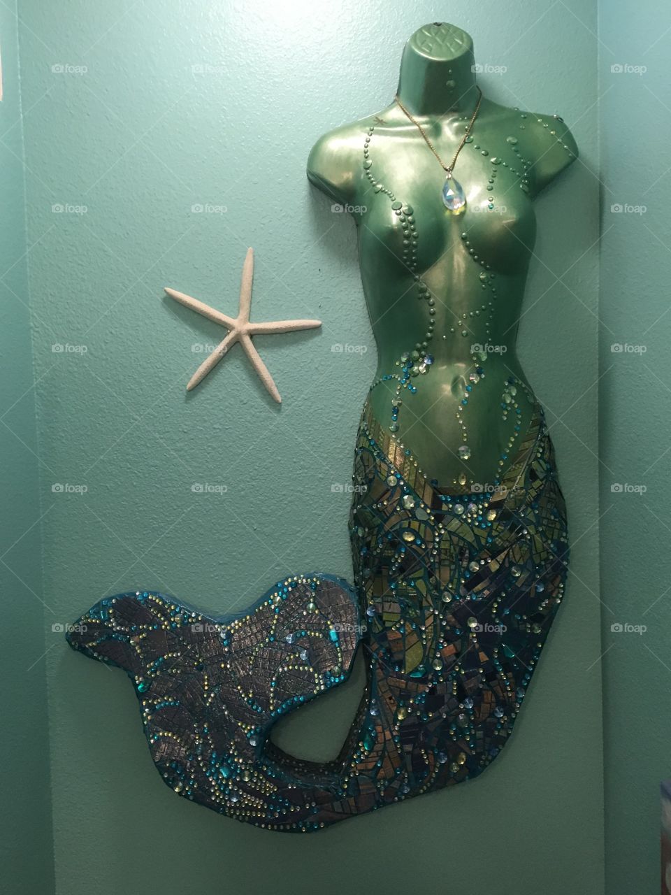 Mermaid tile