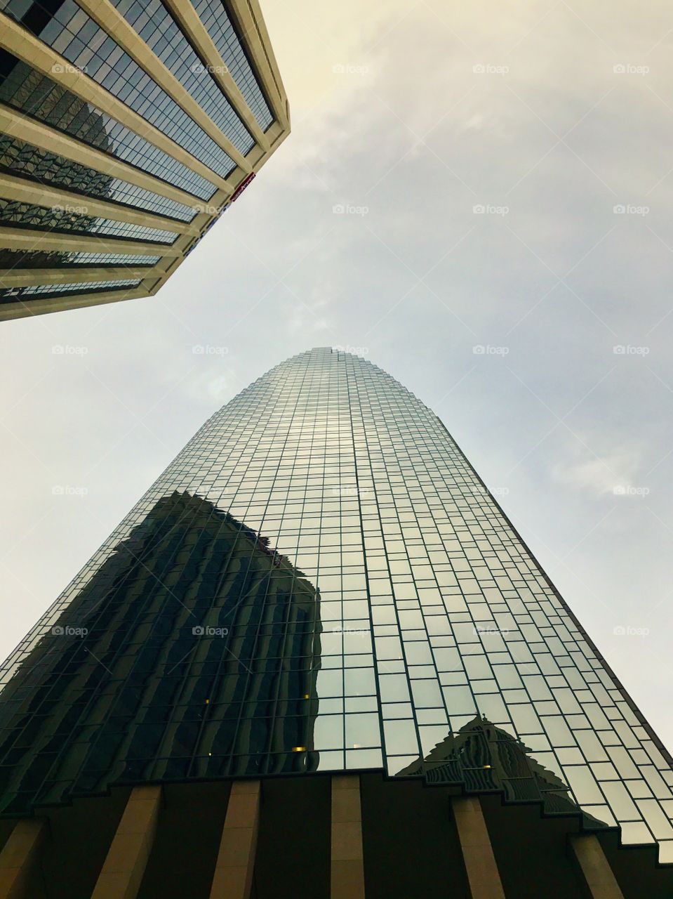 Reflections in downtown, San Francisco 