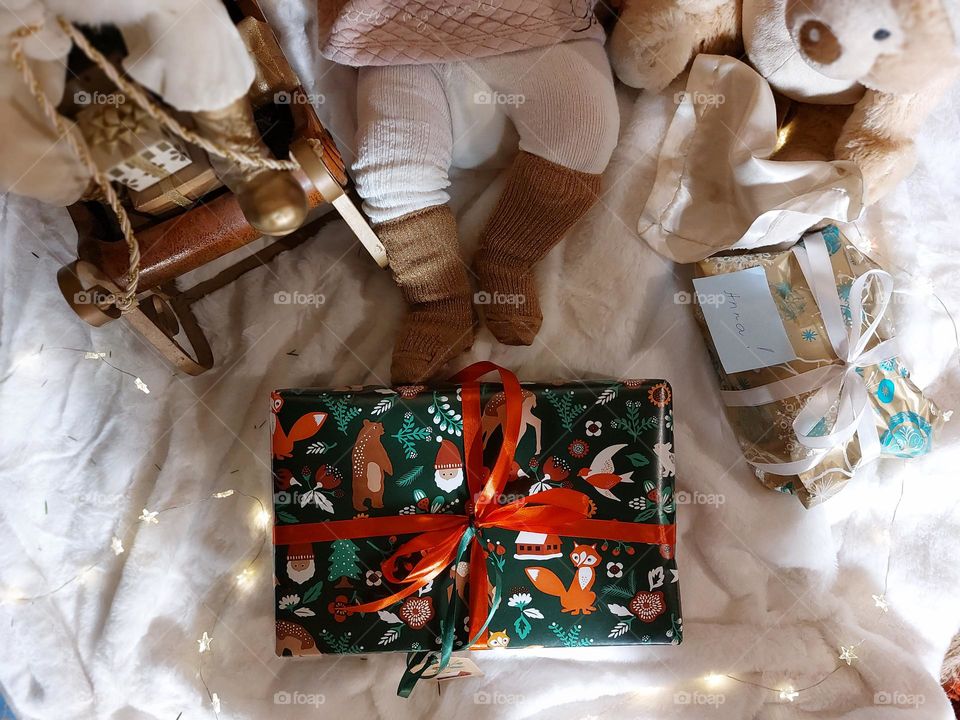 babys first christmas.
