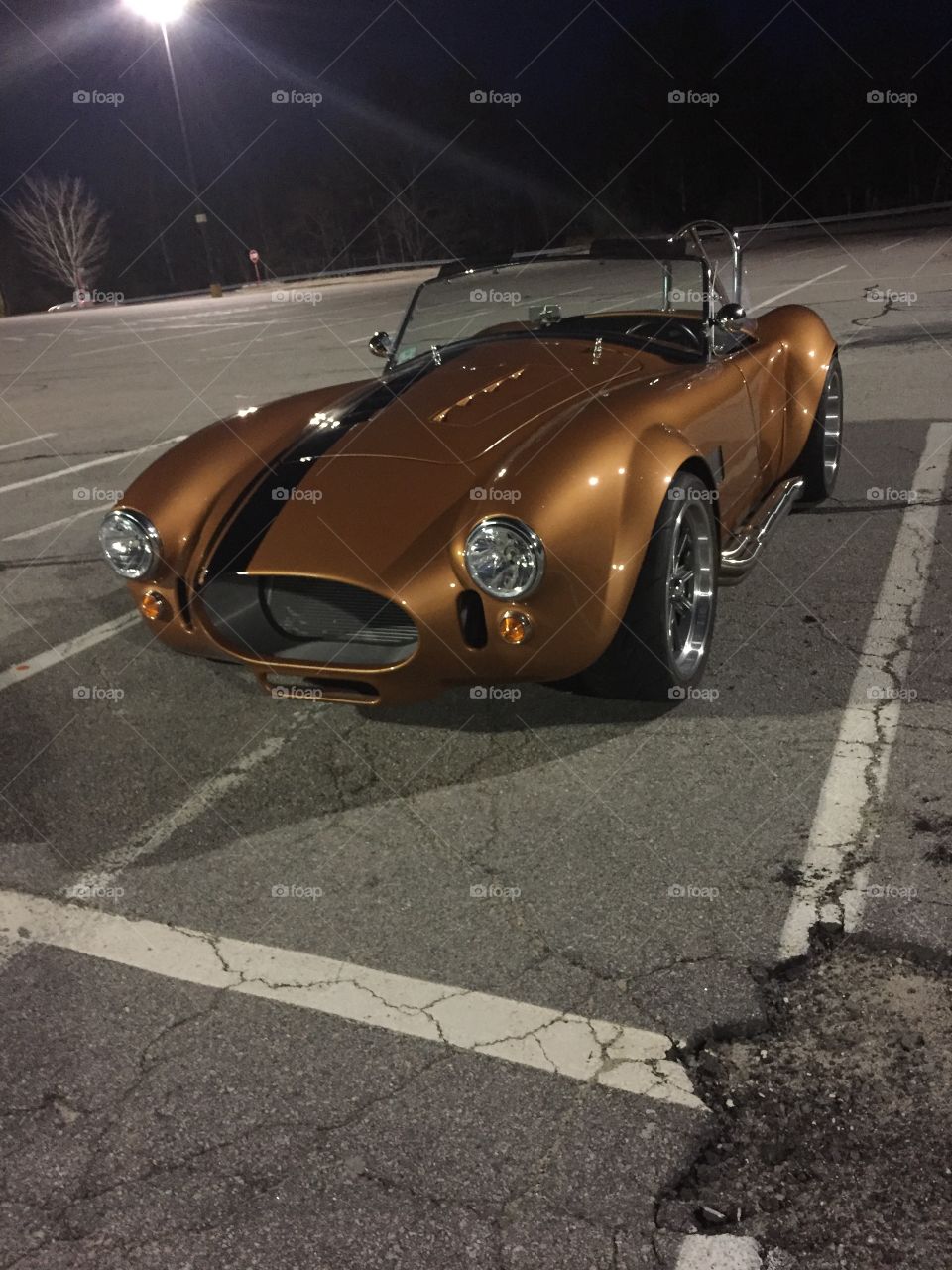 Went for an adventure and saw this creation all alone in the parking lot, the owner said he loves the attention 