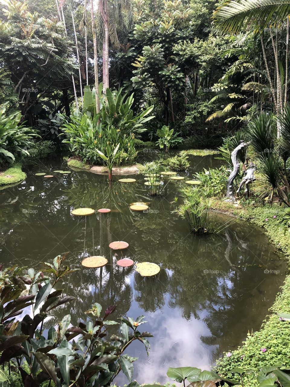 A care-free swinging good time in my Secret Garden. Serendipity.