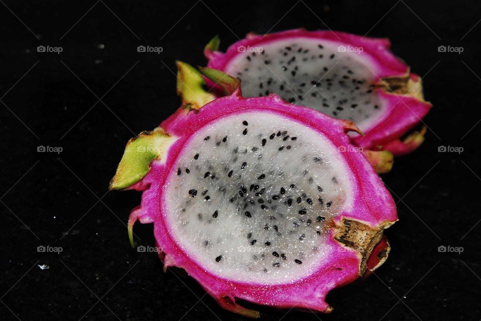 an exotic and delicious fruit called pitaya