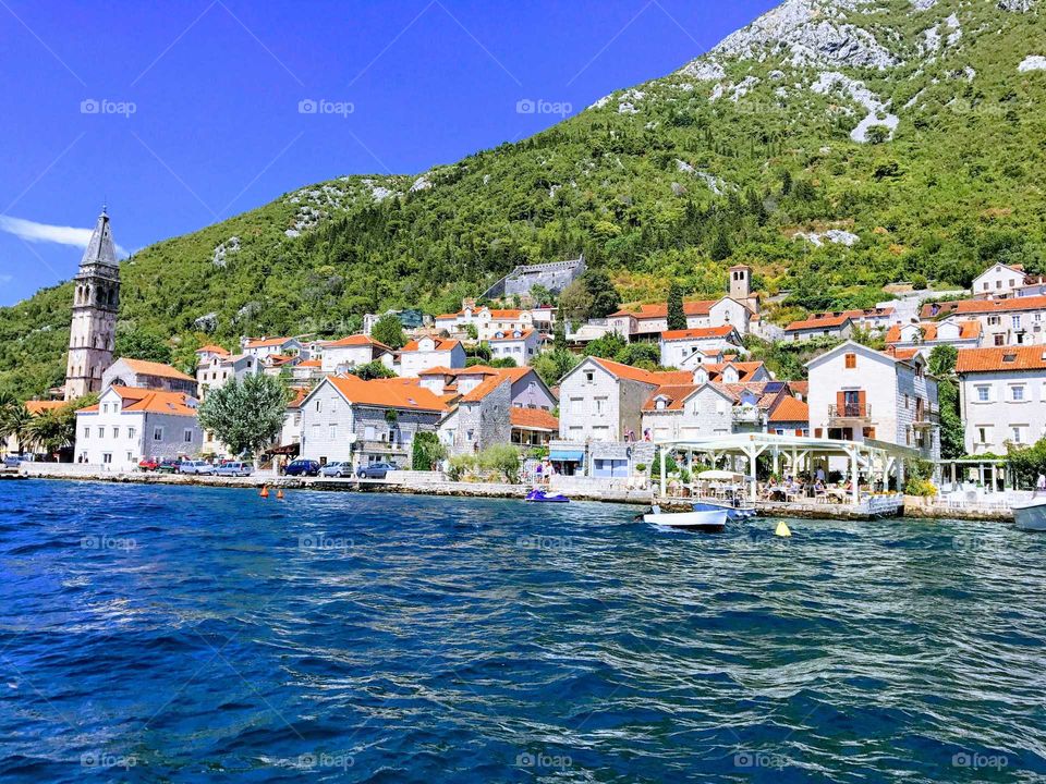 Sailing in Montenegro