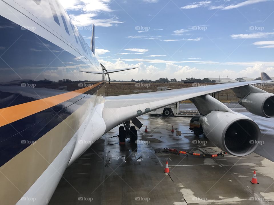 Singapore Airlines cargo 747 