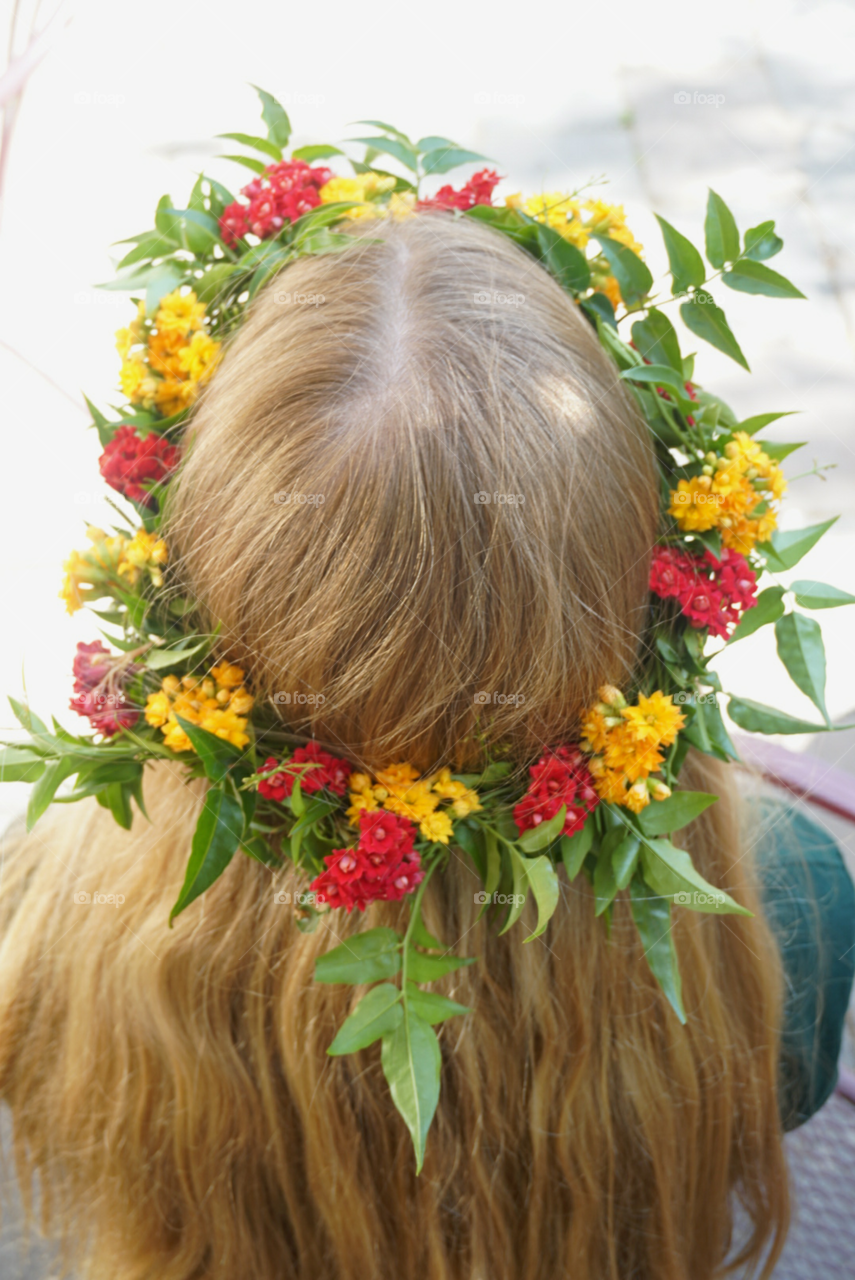 my hobby flower crown