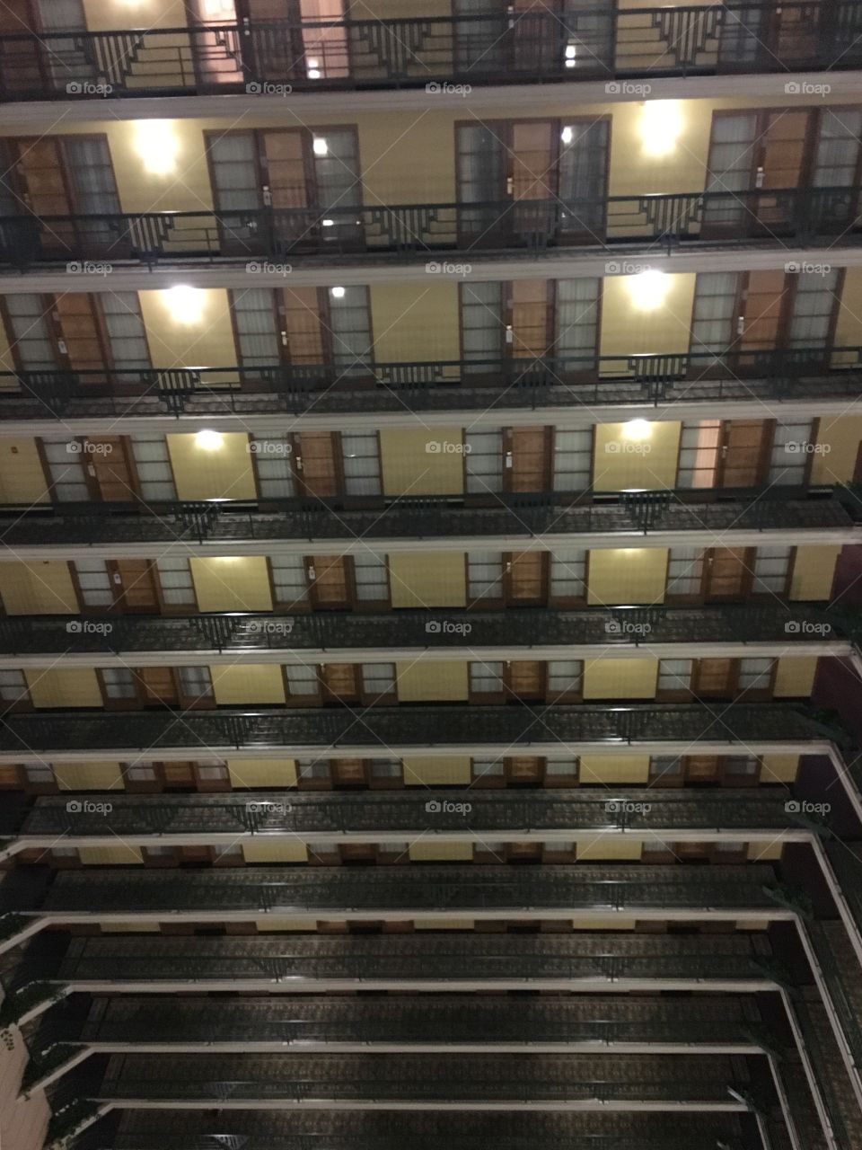 Hotel floors!