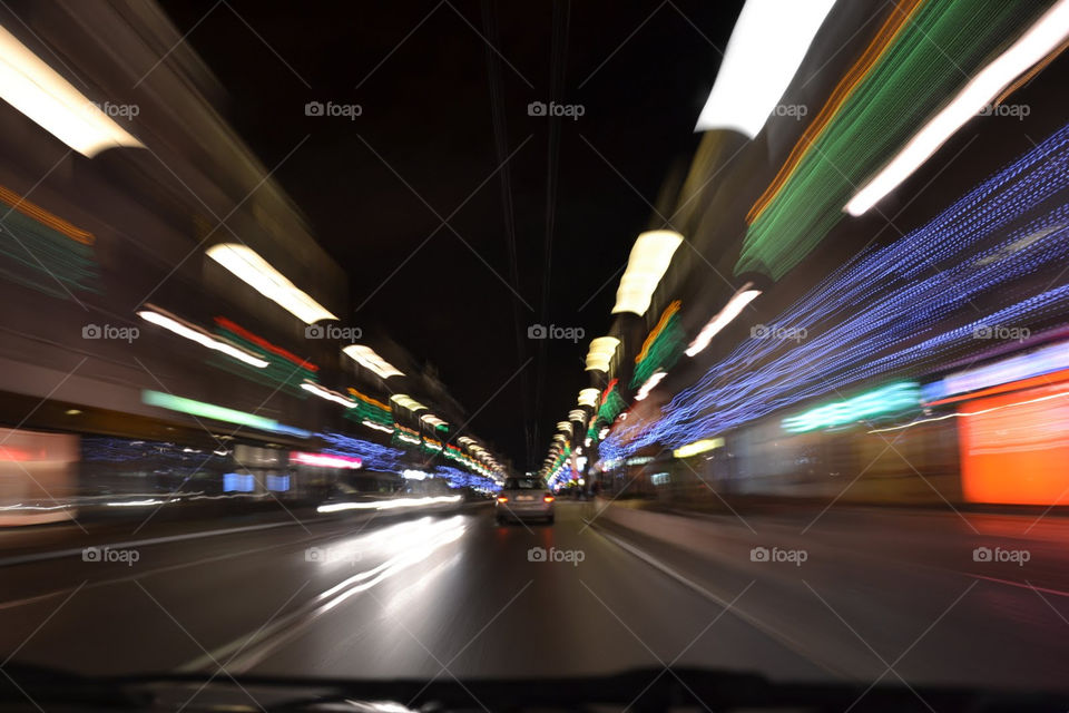 street city car night by bubu