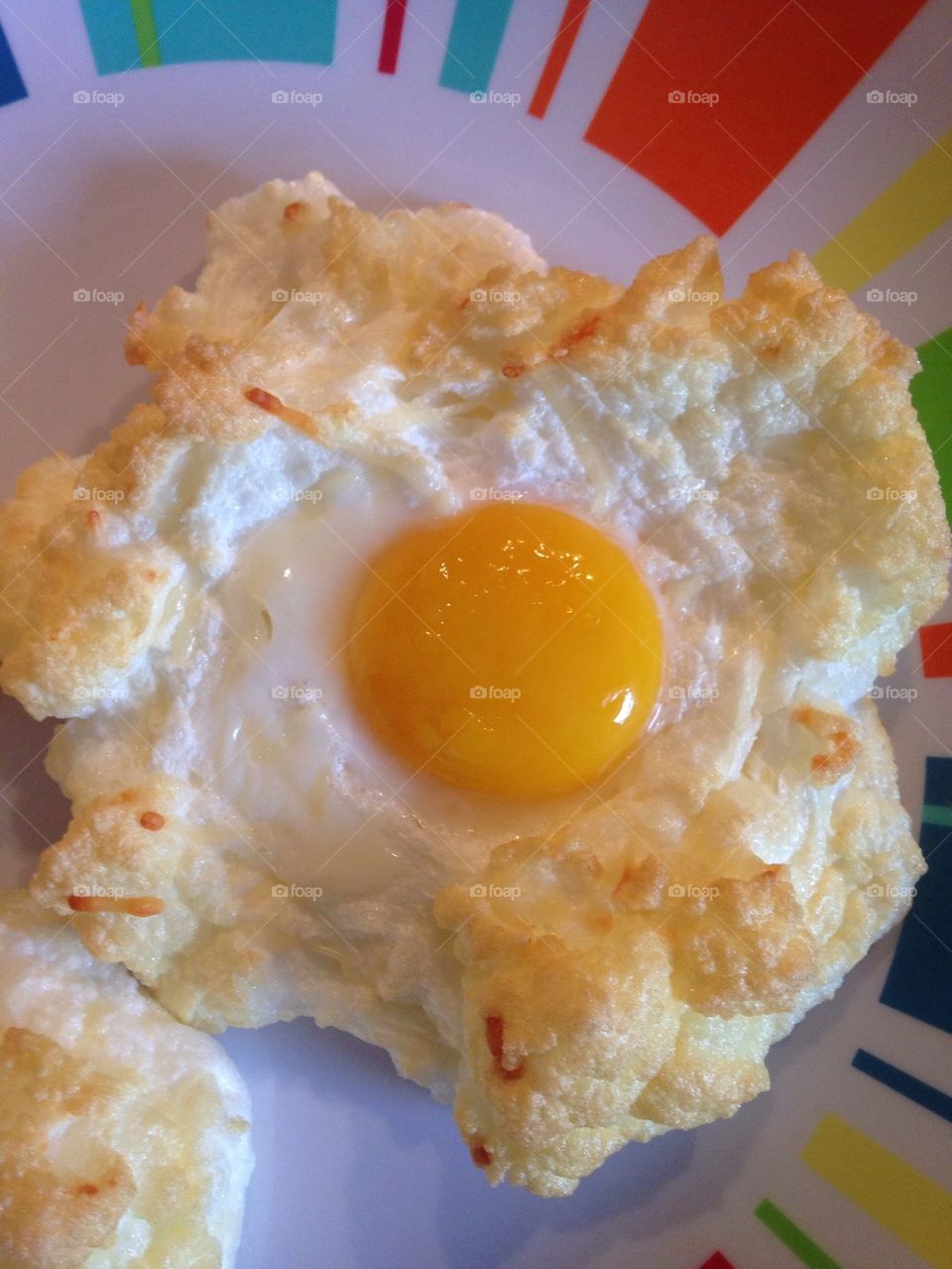 Egg in a cloud