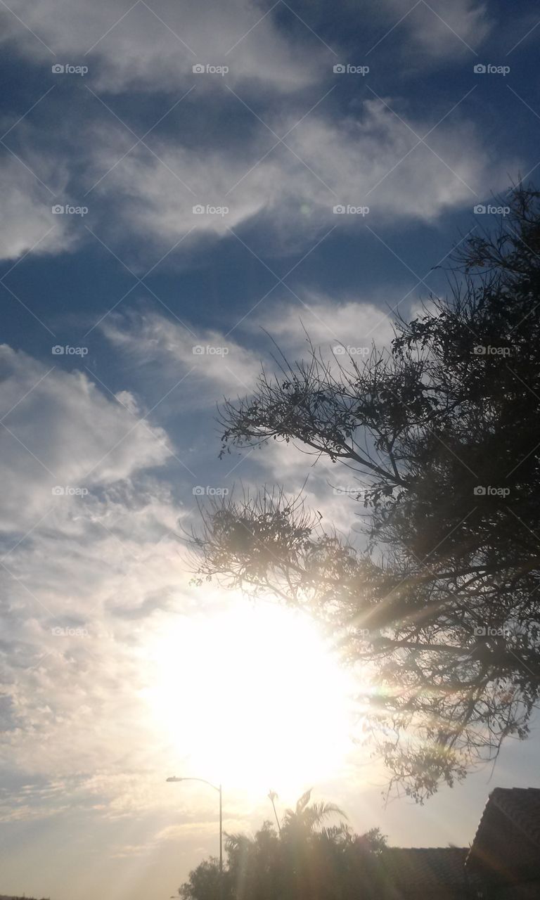 Weather, Landscape, Sun, No Person, Sky