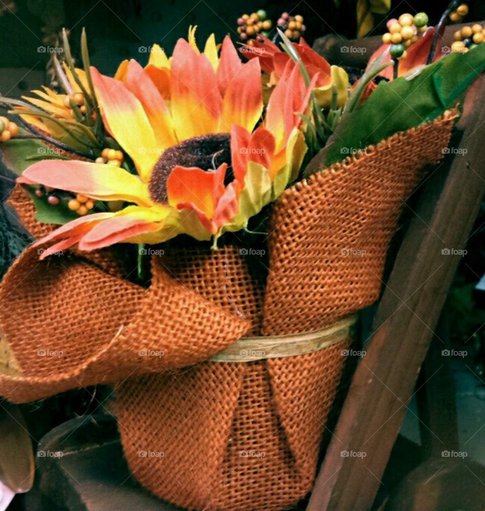 sunflower. fall decor