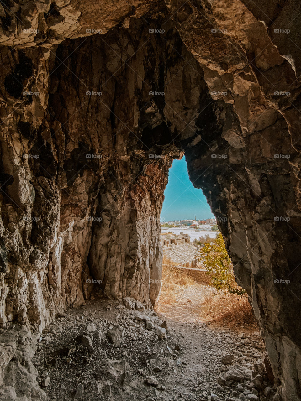 Cave with view 