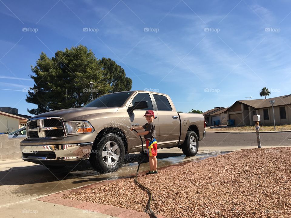 Truck wash