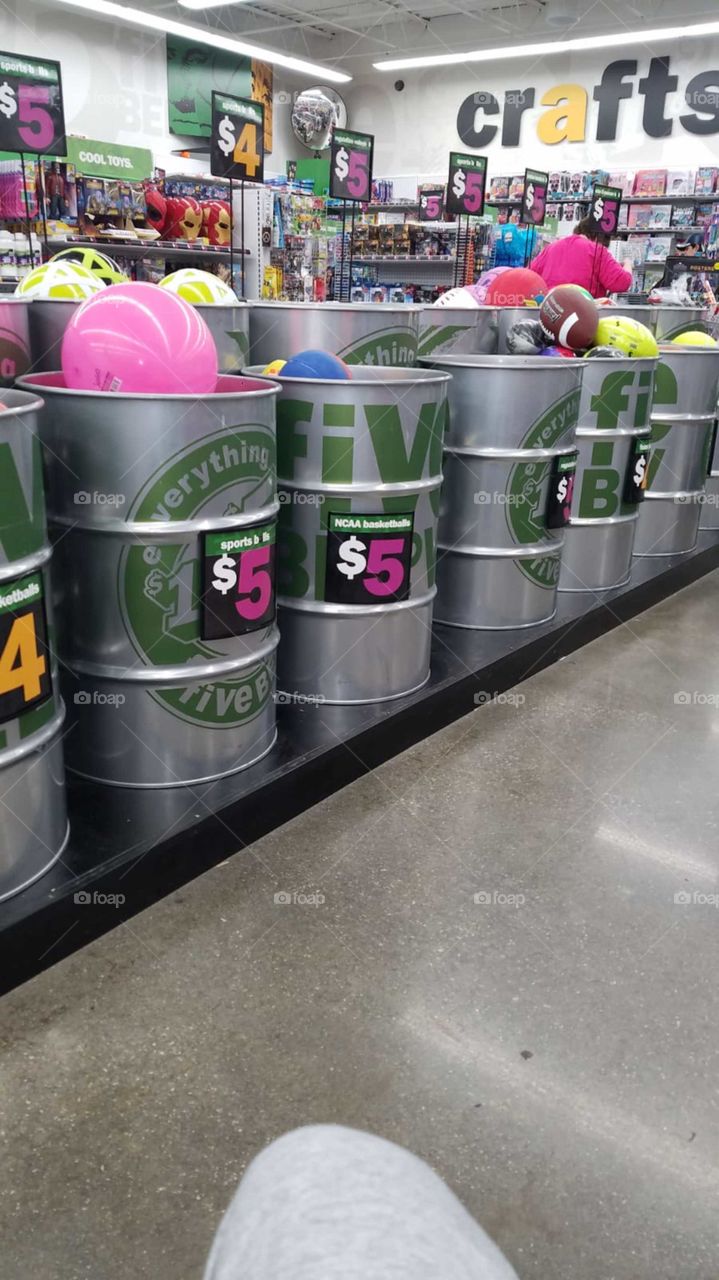 nice different balls for kids to play with