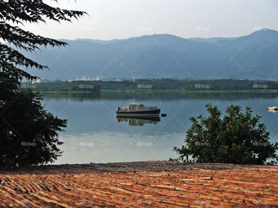 Sublime Serenity. Rawal Lake in Islamabad, Pakistan.