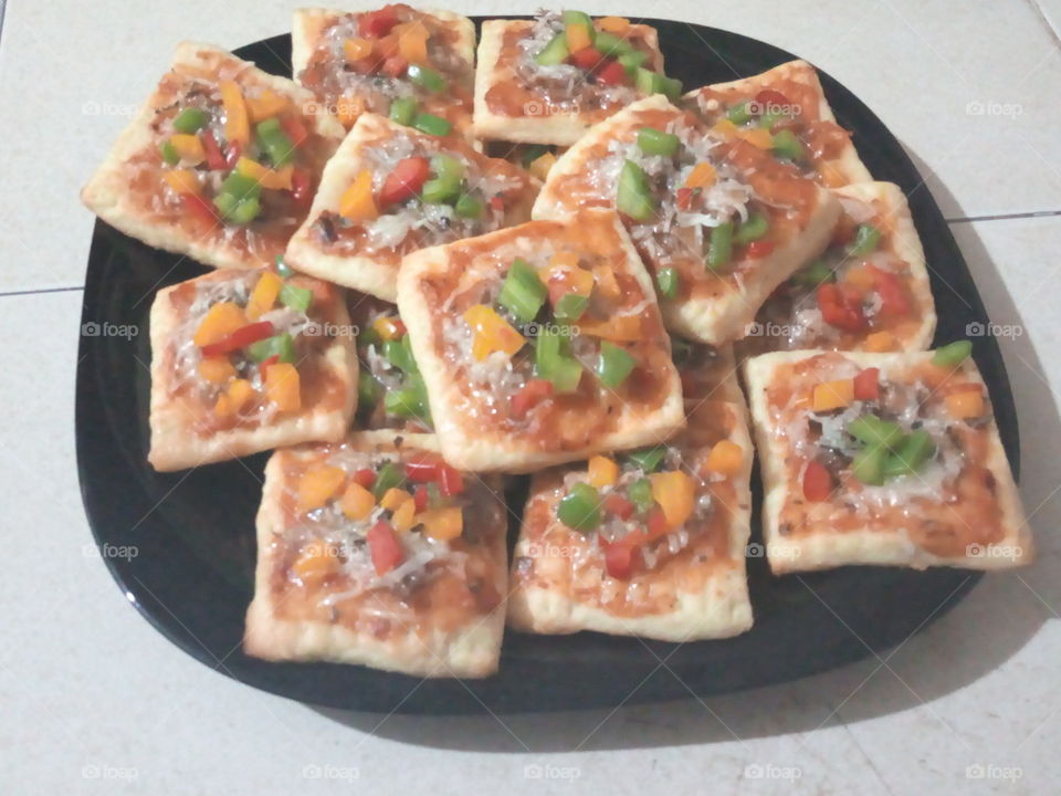 mini pizza