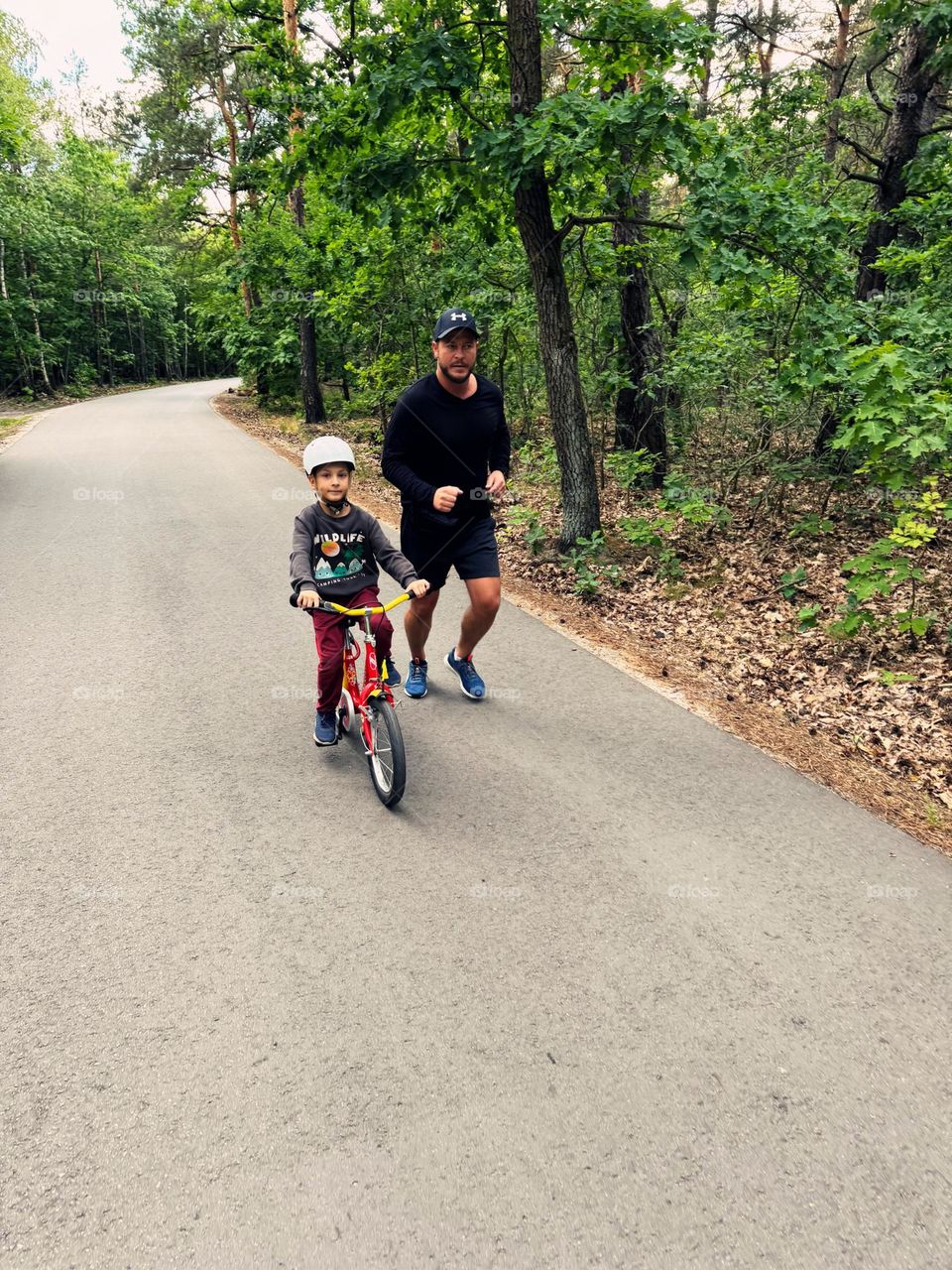 Running with a son 🏃‍♂️