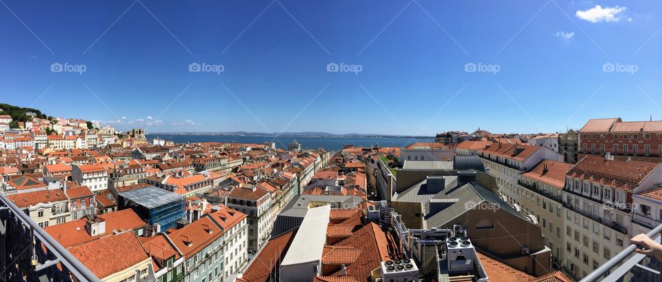 Downtown of Lisbon, Portugal 
