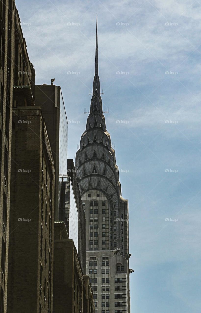 The Chrysler building NYC